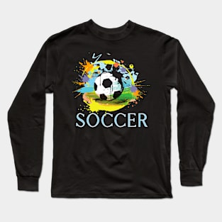 Soccer Long Sleeve T-Shirt